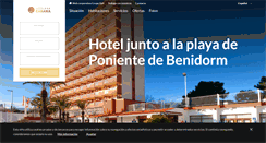 Desktop Screenshot of hotelcabana.es